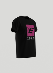 Young-Elite short sleeve Purple & White Unisex T-shirt