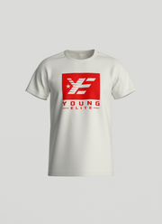 Young-Elite White & Red Unisex T-shirt
