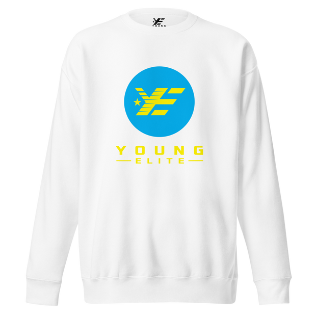 Young Elite Sweatshirt, Premium Comfort Wear, Stylish Streetwear, Stylish Blue Design - Female